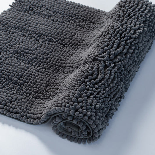 Kasentex Soft Absorbent Bath Rug - Plush Non-Slip Bathroom Mat