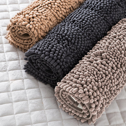 Kasentex Soft Absorbent Bath Rug - Plush Non-Slip Bathroom Mat