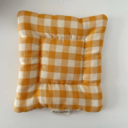 Coaster Fresh Pastoral Style Cotton Coaster Cloth Insulation Pad Table Mat Placemat Home Decoration Kitchen Accessories