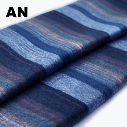 Alpaca Bed Blanket - Striped